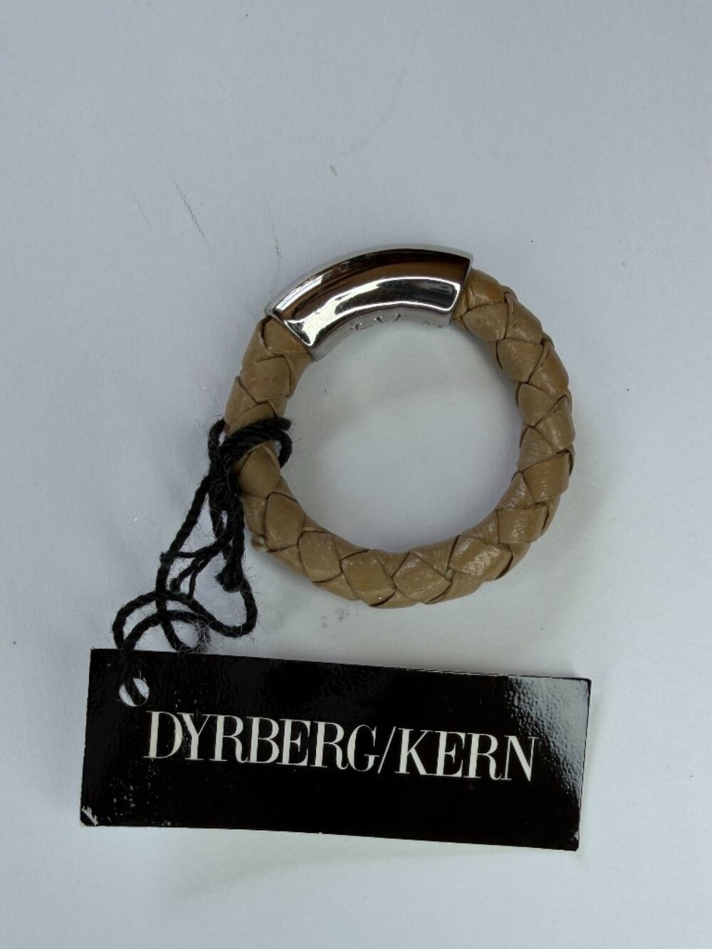 Dyrberg Kern of Denmark Leather wrapped  ring